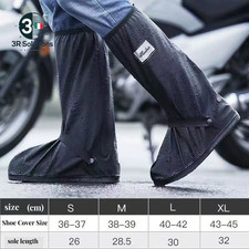 Copriscarpe Impermeabili Stivali Pioggia Bici Moto Uomo Donna Riflettenti