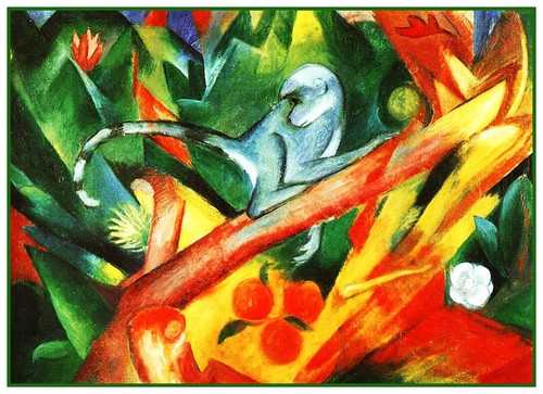 Franz marc blue - marc's,