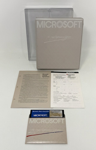 Microsoft macro assembler - microsoft,