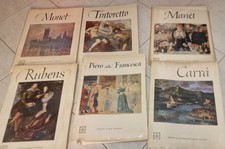 Edizioni D'arte Garzanti Monet, Manet, Carrà, Rubens Tintoretto Piero Della...