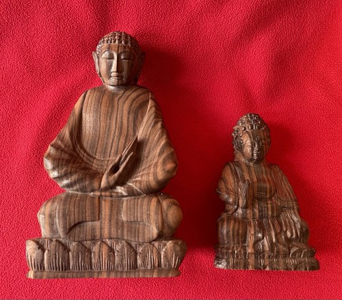 Buddha seduti intagliate - buddha, ,