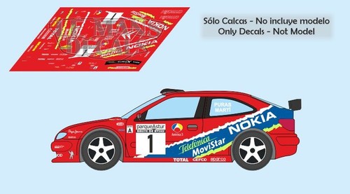 Decals citroen xsara kit car - xsara,