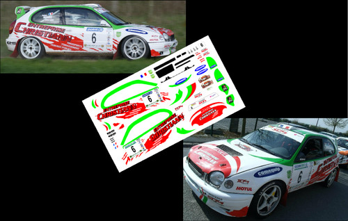 Decals toyota corolla - [decals, 1/43]