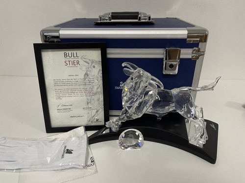 Statua swarovski 628483 toro - swarovski,