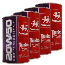 Olio Motore Wolver 20W50