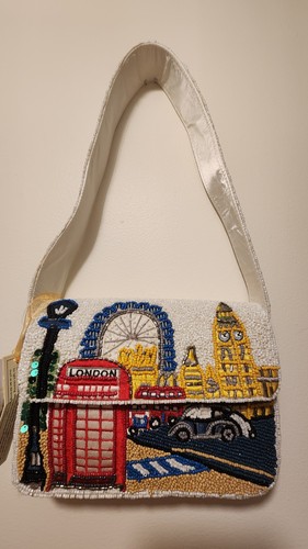 Nuova borsa london con - nuova, perline