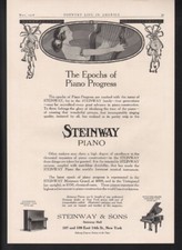 1908 STEINWAY PIANO MUSIC DANCE MINI GRAND UPRIGHT INSTRUMENT HARP SEXY  A22561