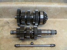 Motore Usato Trasmissione Yamaha 535 XV VIRAGO XV535-T Assemblaggio 1987 YB94