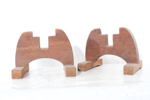 Vecchio stand legno - 2x,