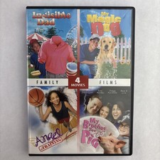 Invisible Dad/My Magic Dog/Angel in Training/My Brother the Pig (DVD, 1998)