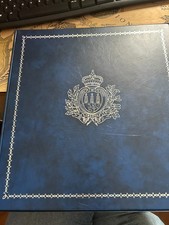 ALBUM francobolli Marini SAN MARINO con custodia fogli dal 1994 al 2000 Completo