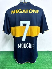 MAGLIA BOCA JUNIORS MOUCHE MATCH WORN SHIRT JERSEY CAMISETA 2007/2008 COA