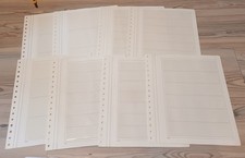 8 fogli bianchi per cavi