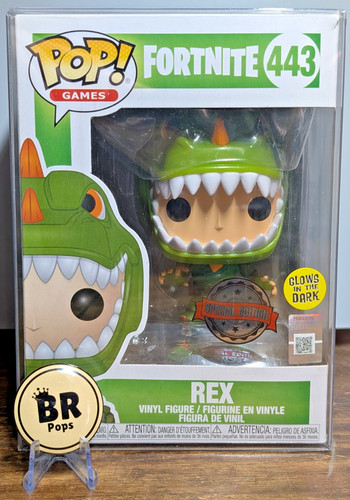 Funko pop games fortnite rex - pop!,