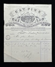 1896  E T Pink, Italian