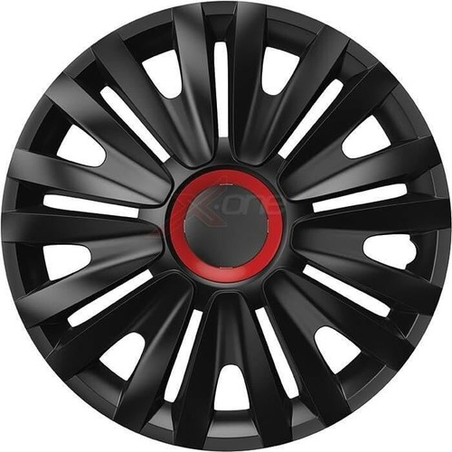 Copricerchi black red royal - red,