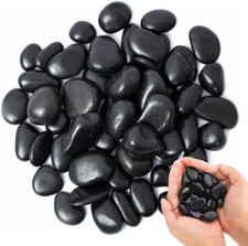 Ciottoli, Pietre di Fiume Nere