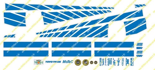 Planche autocollant drift - rc,
