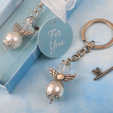 Elegante portachiavi angelo