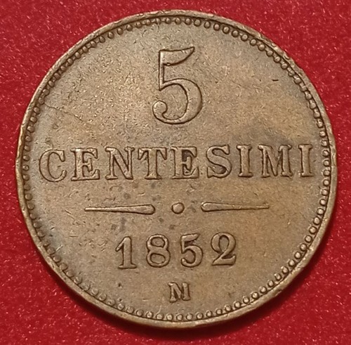 Centesimi 1852 milano regno - 5,