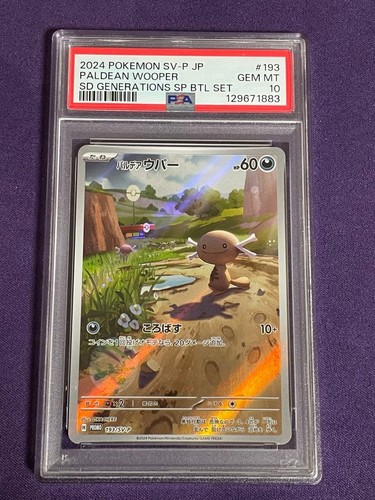 Pokémon psa palde carta - palde,