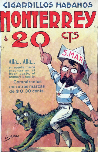 1920 monterrey cigarrillos - monterrey,