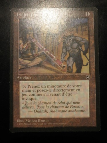 Mtg magic didgeridoo homelands - mtg,