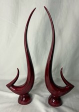 Coppia 2 sculture uccellino