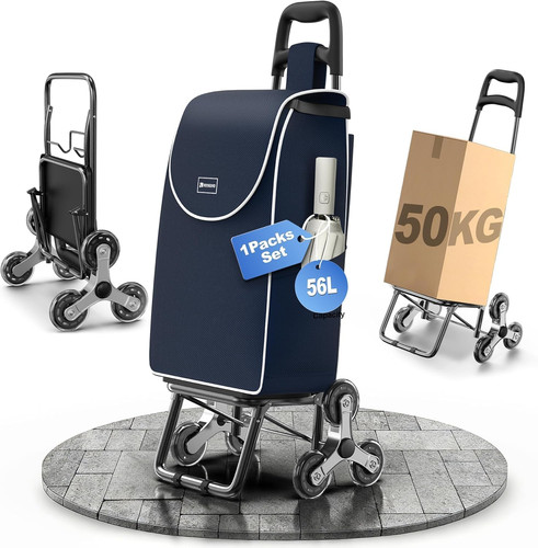 Carrello spesa tre ruote - carrello,