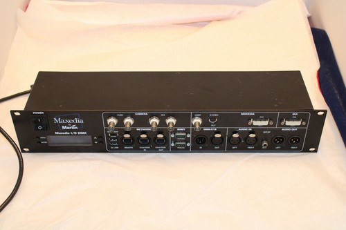 Martin maxedia dmx - maxedia, i/o