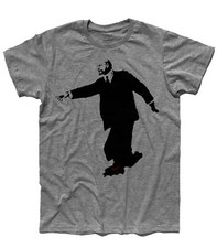 Shirt uomo lenin sui pattini - t-shirt,
