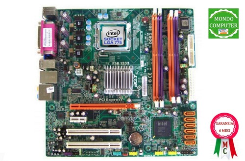 Scheda madre socket 775 acer - scheda,
