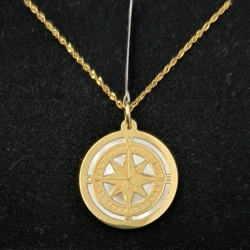Pendente catena oro 18k - e,