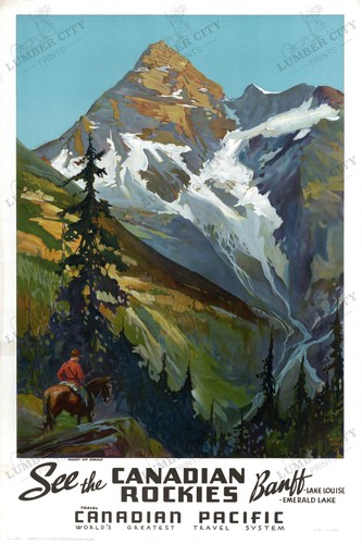 Poster viaggio canadian - poster,