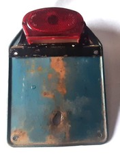 Porta Targa per moto d'epoca anni 50 con fanalino APRILIA B.S. 2515/6 G2