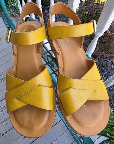 Sandali kork ease pelle - pelle, con