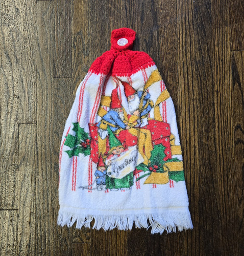 Asciugamano cucina gnomi