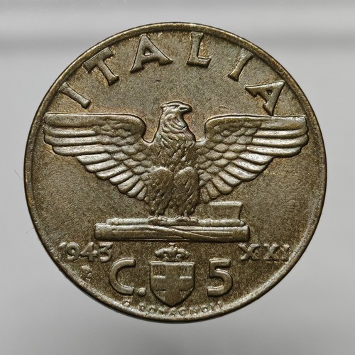 Centesimi 1943 raro spl - 5,