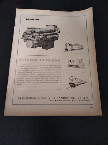 1970 man motori diesel - man,