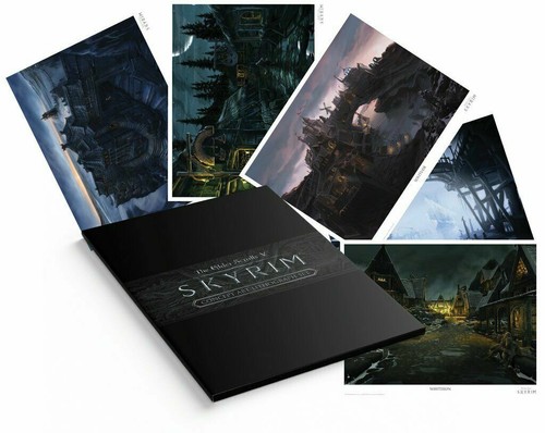 Skyrim set litografia lino