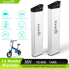 Batteria Bici Elettrica 36V 10.4Ah 14Ah DCH-014 per ANCHEER AM001908 AM1908