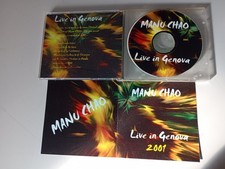 MANU CHAO RARISSIMO CD live in Genova Goa Boa 26 giugno 2001 MANO NEGRA 