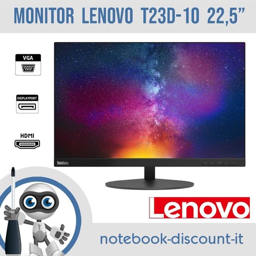 Monitor lenovo t23d schermo - monitor,