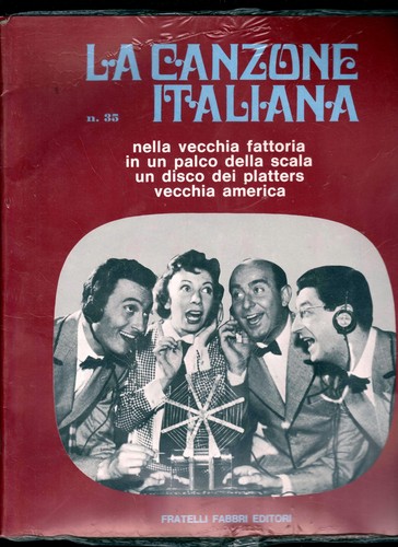 Quartetto cetra canzone - la,