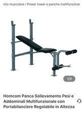 Panca multifunzione palestra - panca,