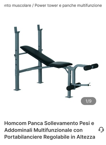 Panca multifunzione palestra - multifunzione,