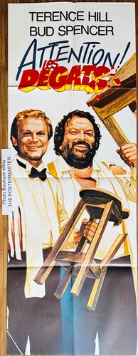 Affiche cinéma attention les - affiche,