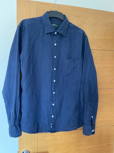 Camicia rodd gunn blu navy - &,