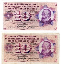 Svizzera lotto di 2 - di,