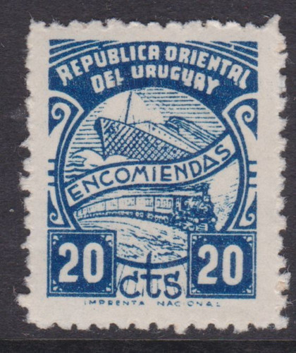 Uruguay 1938 pacco - 1938, posta